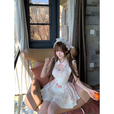 【瑞茜】古堡花园 春夏甜美可爱风上衣半裙 R8572-1Y