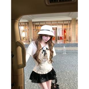 【瑞茜】民国大小姐 秋冬千金风时尚套装斗篷上衣R66508-1H