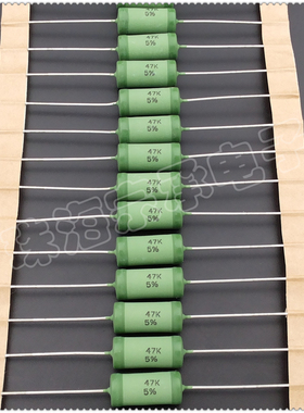 进口捷克 47K 4W VISHAY/Draloric WK8 金属氧化膜电阻器