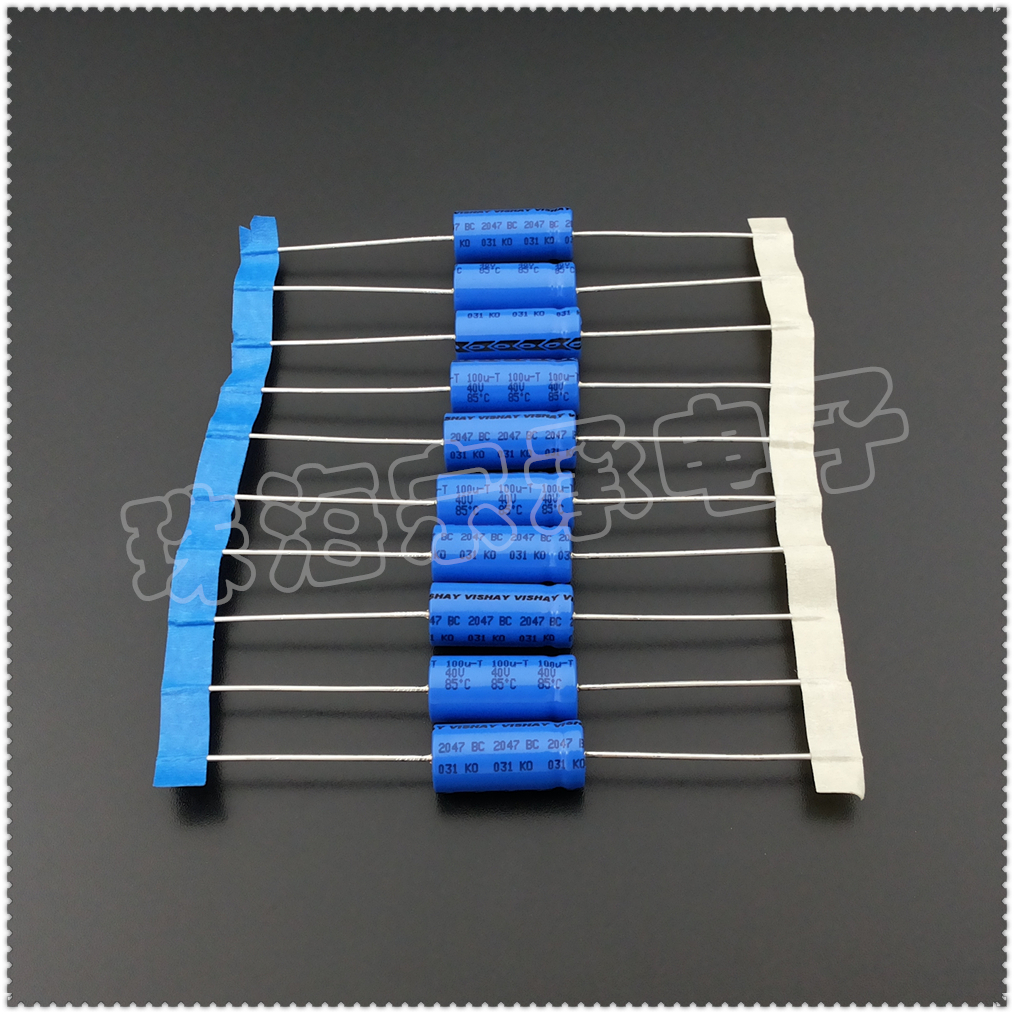 进口奥地利威世轴向电解电容