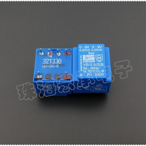 BLOCK变压器VB0.5/2/9