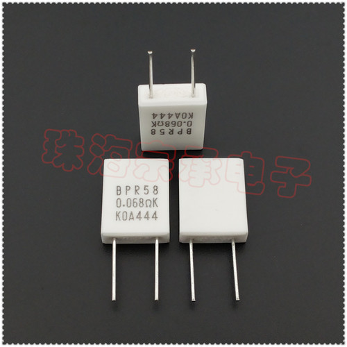 BPR58电阻器KOA5W0.068R