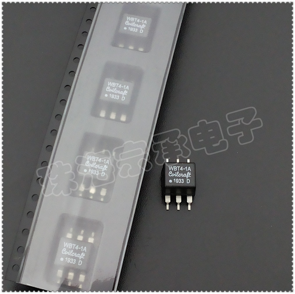 美国Coilcraft线艺 WBT4-1A 贴片音频信号变压器