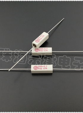 进口葡萄牙 0.1欧 4W VITROHM/VTM 206-8 R10 0.1R 线绕电阻器