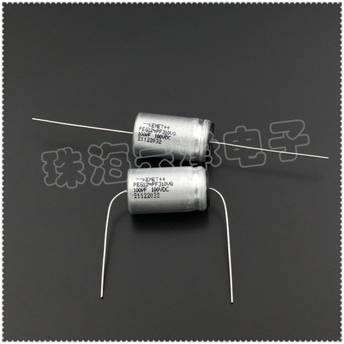 进口瑞典 100uF 100V KEMET/RIFA PEG124PF310VQ 轴向电解电容器