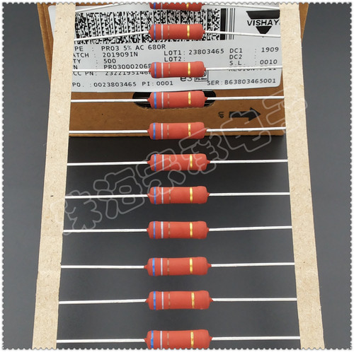 PR03680R金属膜电阻vishay
