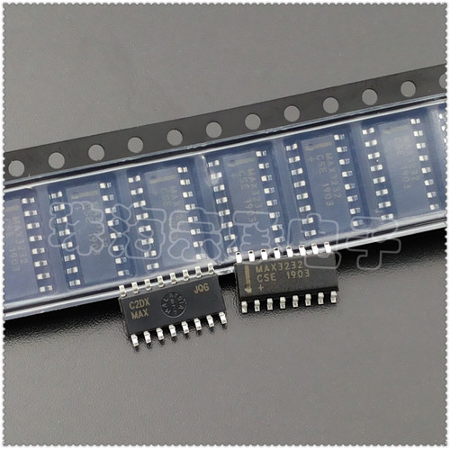 进口马来西亚 MAX3232CSE Maxim RS-232收发器芯片 SOIC-16