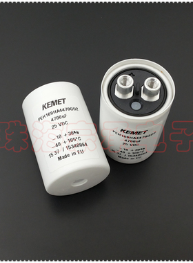 进口葡萄牙 4700uF 25V KEMET基美 PEH169HA4470QU2 电解电容器