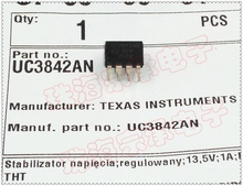 进口马来西亚 UC3842AN TI 开关电源管理芯片 DIP-8 德州仪器