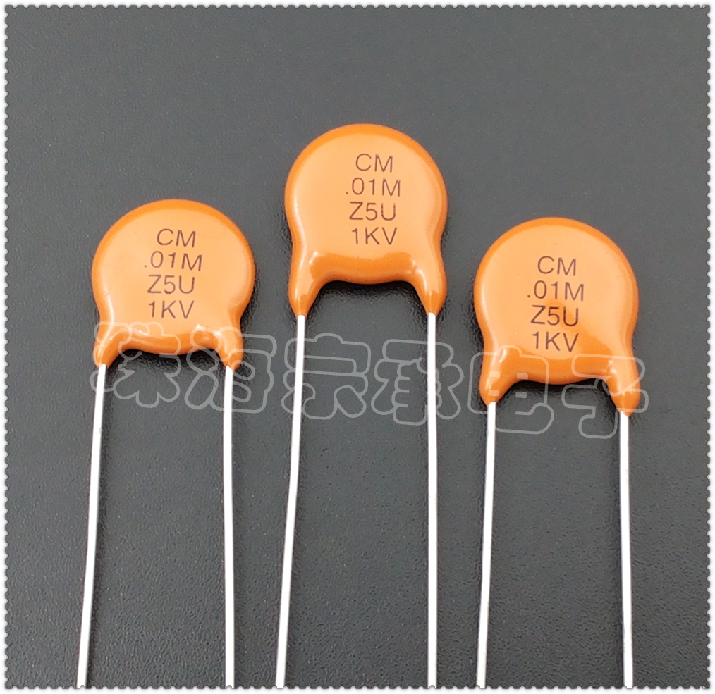 Z5U瓷片电容器VISHAY0.01uF1KV
