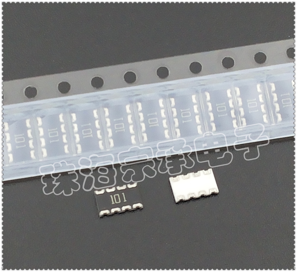 进口日本 100R KOA CN2B4TE 100欧 1206x4 8P4R 101 贴片排阻