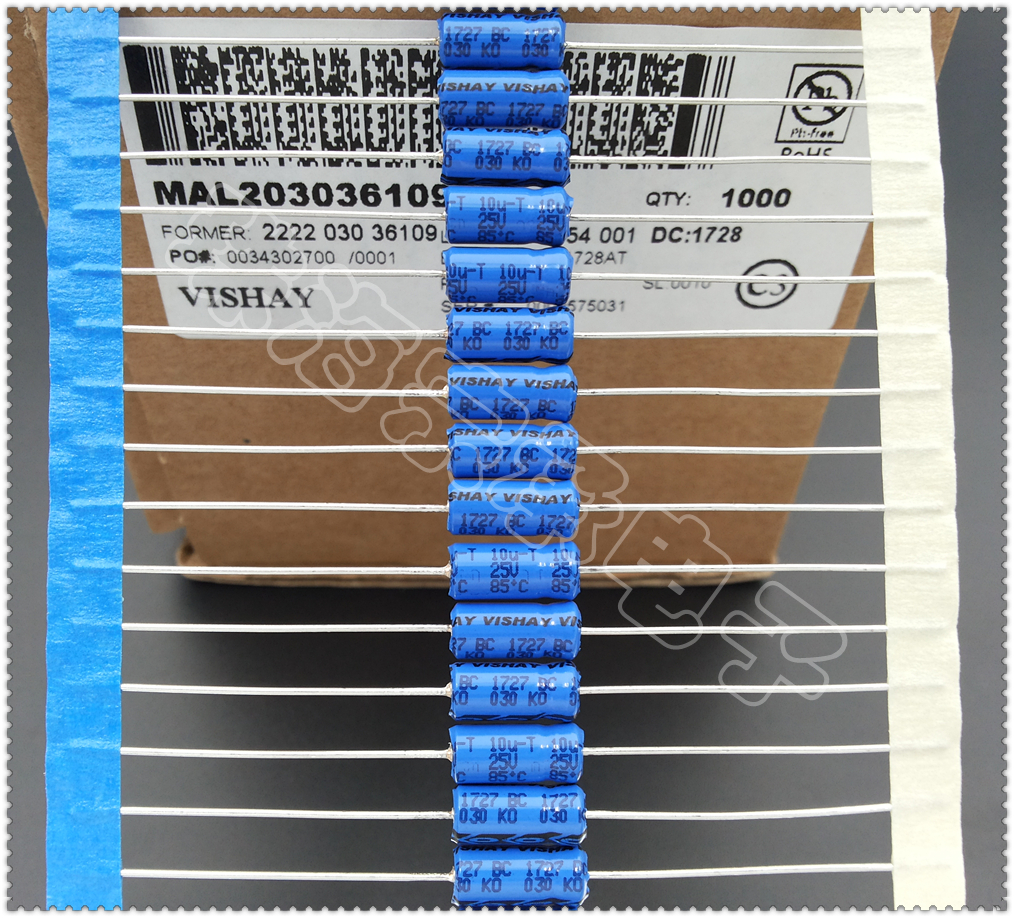 030KO电容器VISHAY10uF25V