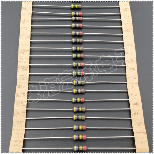 VISHAY 4.7M MRS25 1/4W 4M7 0.25W 进口 1% 金属膜电阻 铜脚 BC
