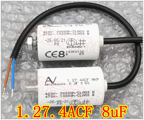 1.27.4ACFMKP电容器AV8uF