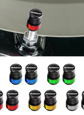 适用于铃木 Burgman 200 400 改装轮胎气嘴盖 气嘴帽 气门阀盖