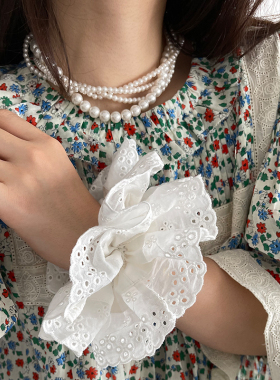 贝珠多层链女小众风格项链