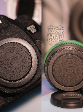 奥利奥同款佳能EF卡口机身盖镜头底盖200D2 5D4 5D3 90D 80D 850D