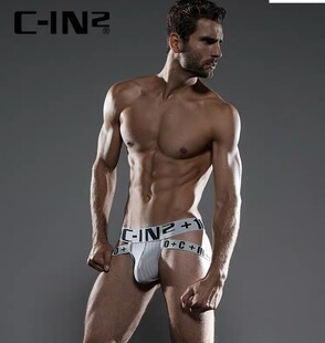 T型性感CIN2男丁字裤 攻受0三角内裤 三角内裤 IN2男士 双丁T裤