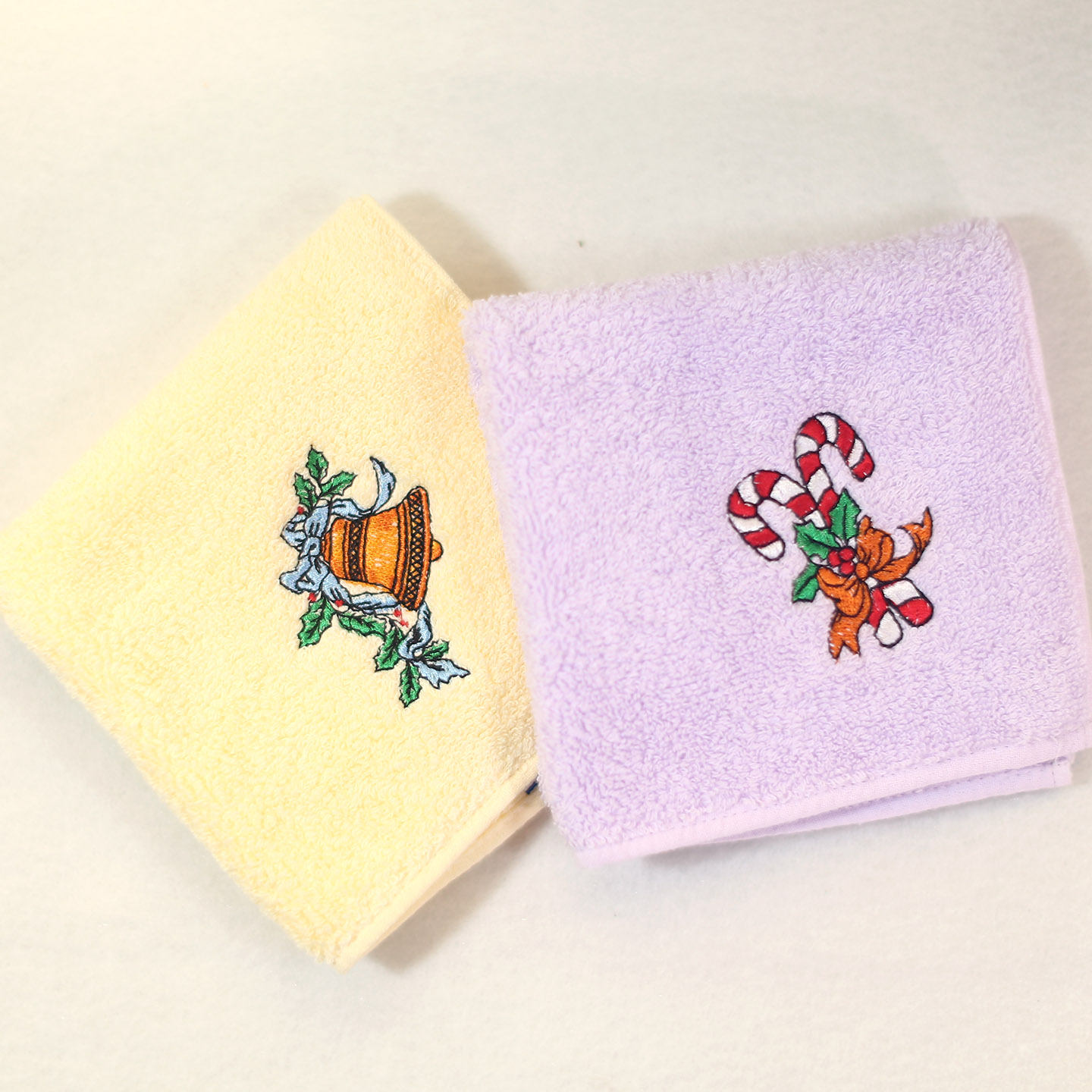 圣诞节限量 日本今治毛巾手帕手绢纯棉小方巾圣诞礼物