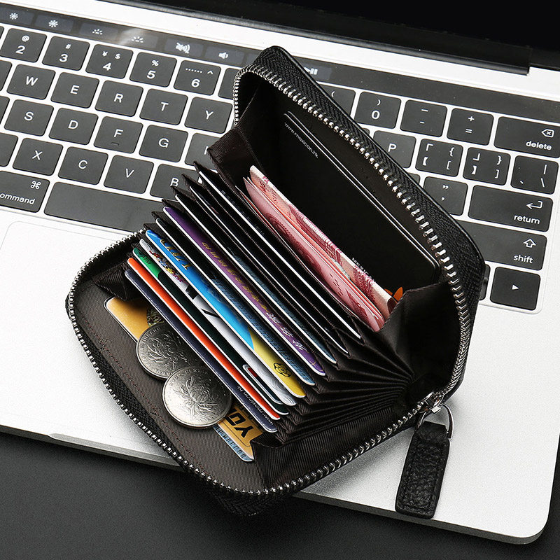 稻草人卡包男学生拉链零钱包多功能真皮小驾驶证卡套,箱包皮具/热销女包/男包,卡包,淘宝优惠券,粉丝福利购,淘宝优惠卷