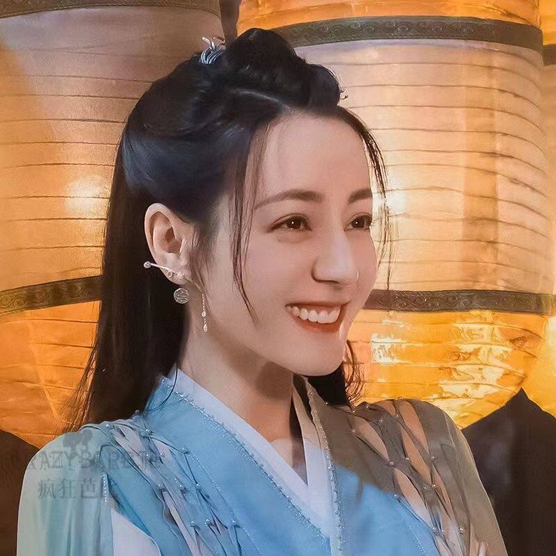 迪丽热巴纪云禾同款驭鲛记与君初耳环