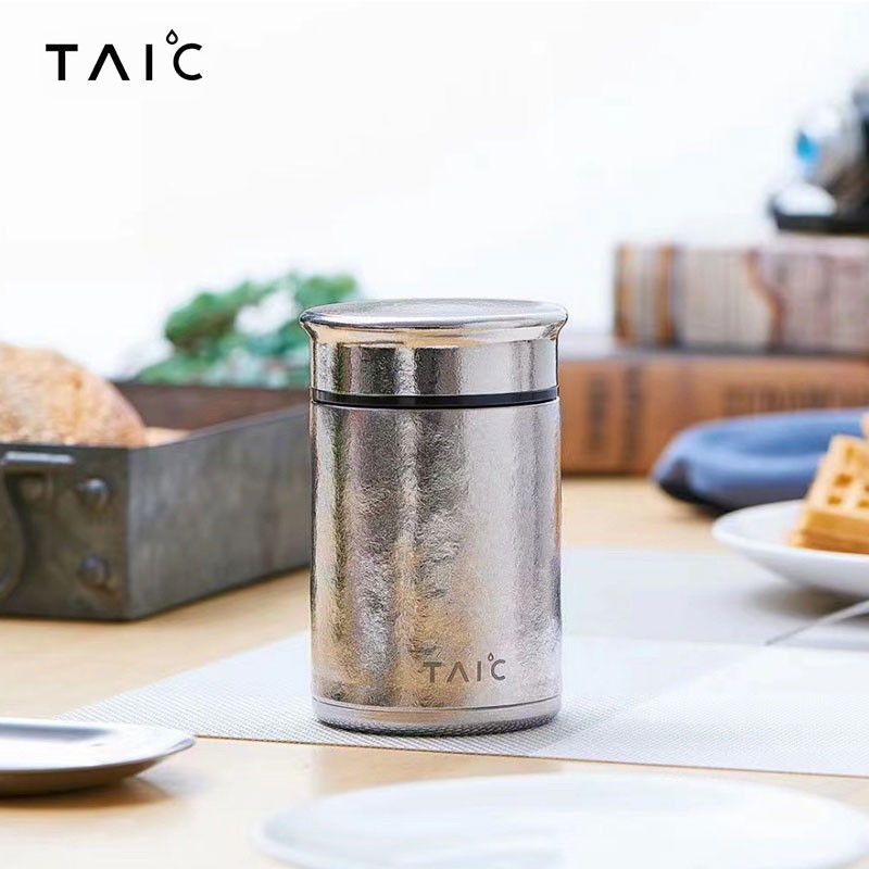 TAIC太可纯钛汤优杯保温杯可爱创意水杯男女闷烧杯便携保温饭汤杯