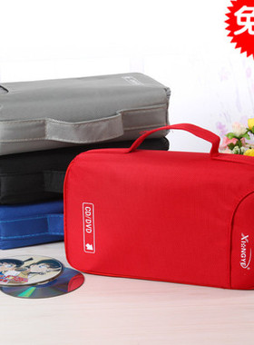 雄业帆布光盘包 车载CD包 碟片包 碟包cd包DVD包32/64/96片 包邮