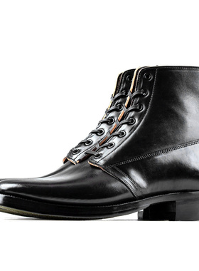 French Army Boots - Black Horsebutt TPR -xbxs®boots factory