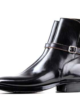 Jodhpur Boots - Black Horsebutt TPR - xbxs®boots factory
