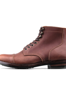 CapToe Service Boot -luosjiet®boots-Brown Full Grain oiled