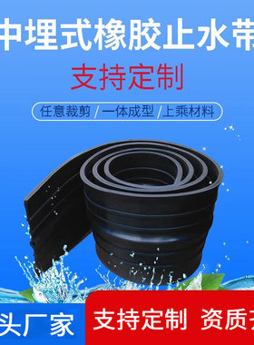 中埋式橡胶支座钢边止水带