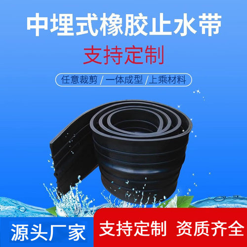 中埋式橡胶支座钢边止水带
