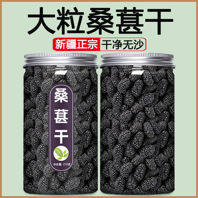 桑葚干中药材饮片罐装500g