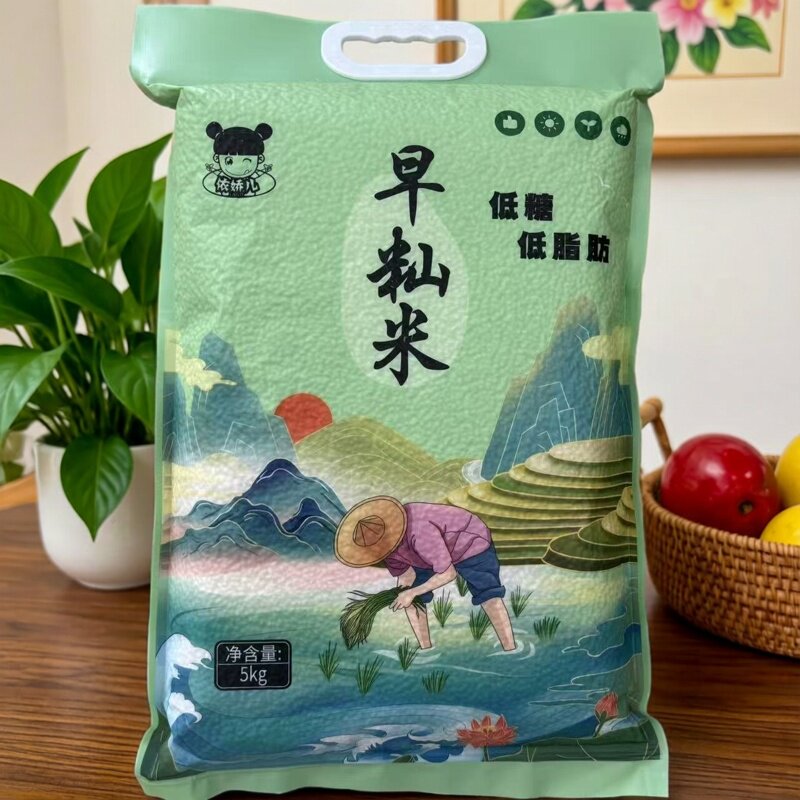 低糖早籼米低脂肪正宗早稻谷肠粉发糕豆腐米线炒饭熬粥新陈糙5kg