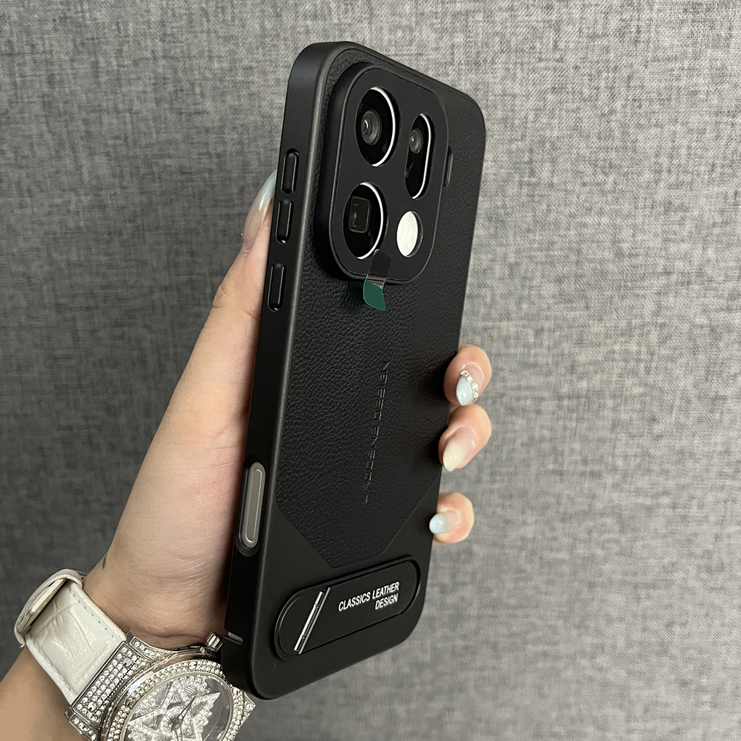 适用于oppofindx9pro支架手机壳