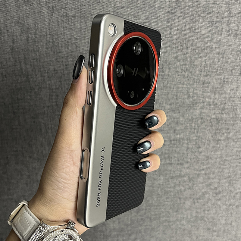 【商务电镀红镜框素皮纹石墨黑】适用于OPPOFindx8Ultra手机壳新款高档oppofindx8pro个性防摔x8s+保护套男女