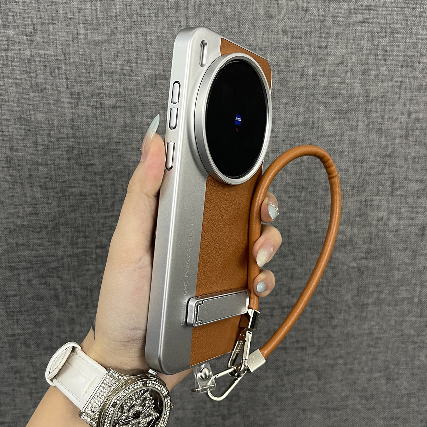 适用于vivox300pro手提绳手机壳图片