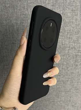 三只鱼【肤感液态硅胶石墨黑】适用于荣耀Magic7/6pro/x60pro/300pro手机壳新款高档个性全包防摔保护套男女