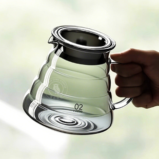 HARIO日本玻璃手冲壶咖啡云朵分享壶v60滤杯手冲咖啡壶聪明杯套装