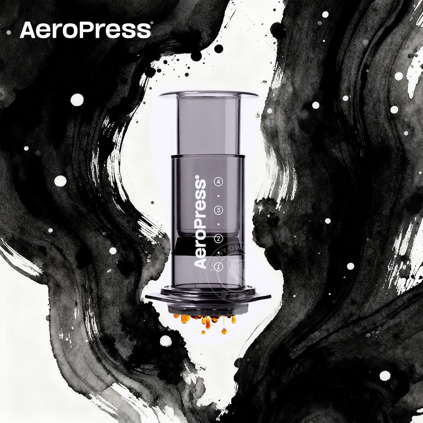 爱乐压透明版手压咖啡机