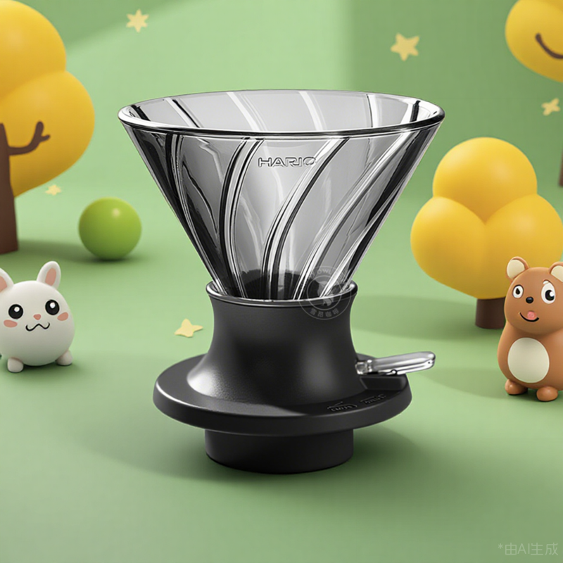 HARIOV60滤杯凹槽咖啡器具