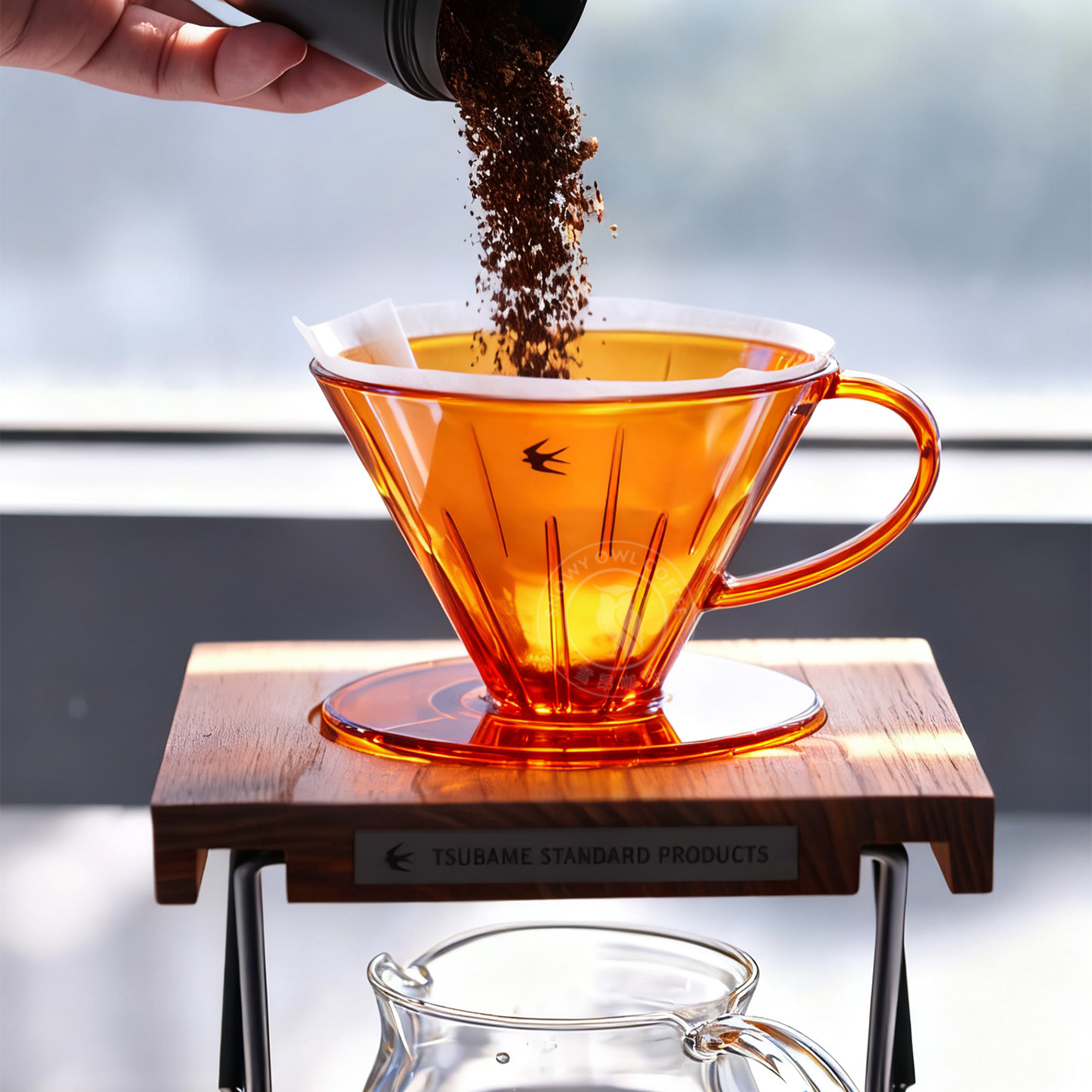 日本燕印v60树脂滤杯手冲咖啡
