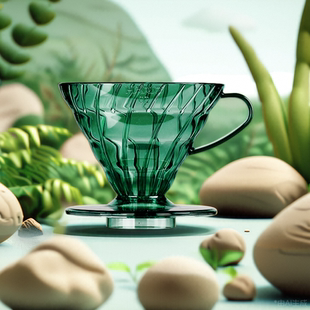 HARIO滤杯Tritan咖啡滤杯 V60滤杯树脂滴滤杯手冲过滤杯手冲漏斗