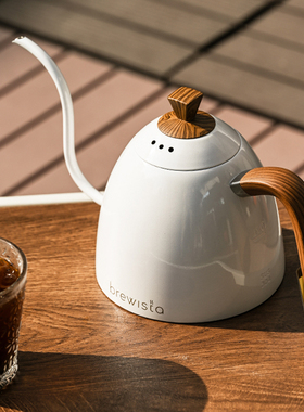 Brewista手冲咖啡壶挂耳咖啡茶冲泡壶不锈钢滴滤式细长嘴电磁炉壶