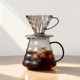 HARIO手冲咖啡套装 漏斗咖啡过滤杯器具 V60滤杯Tritan树脂手冲套装