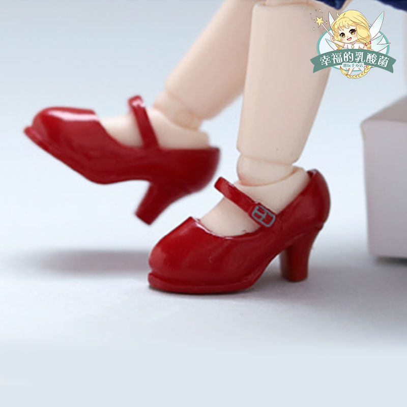 韩国娃衣 OB11鞋子 NINIMAL玛丽珍鞋 小高跟鞋 舞蹈鞋 淑女鞋