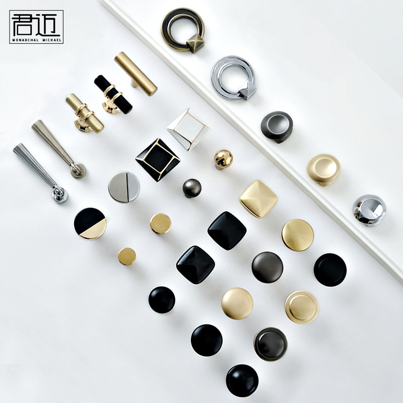 超好品质柜门抽屉单孔创意拉手