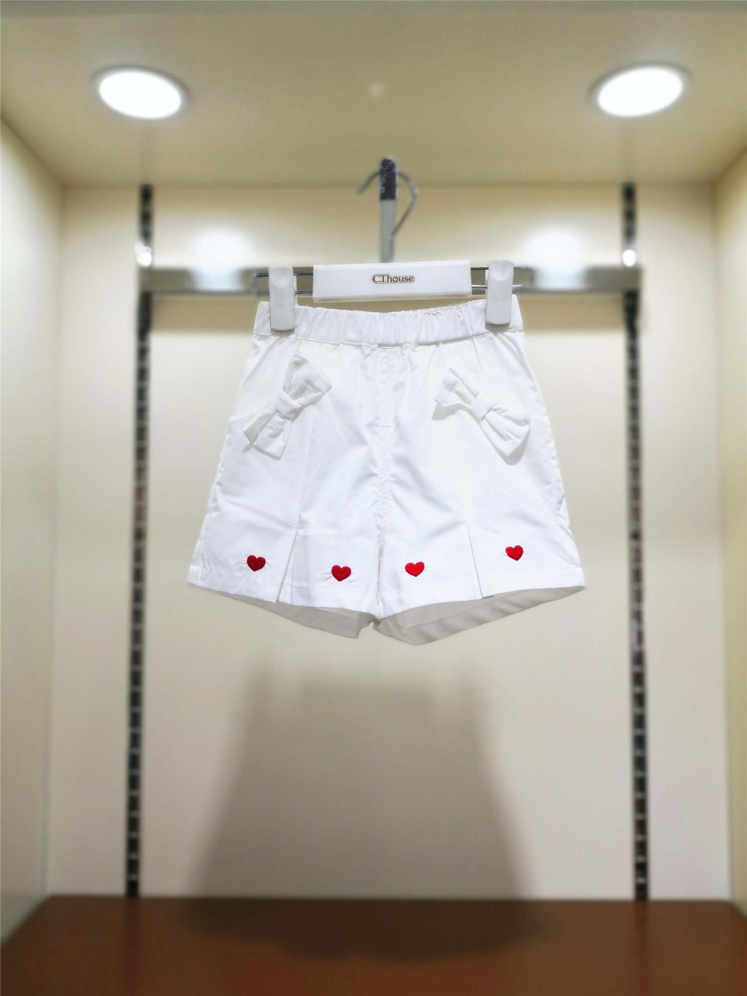 女童纯棉透气宽松休闲裤