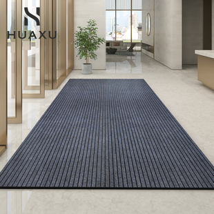 酒店大门口地垫大面积满铺商场走廊过道地毯红色防滑吸水脚垫裁剪