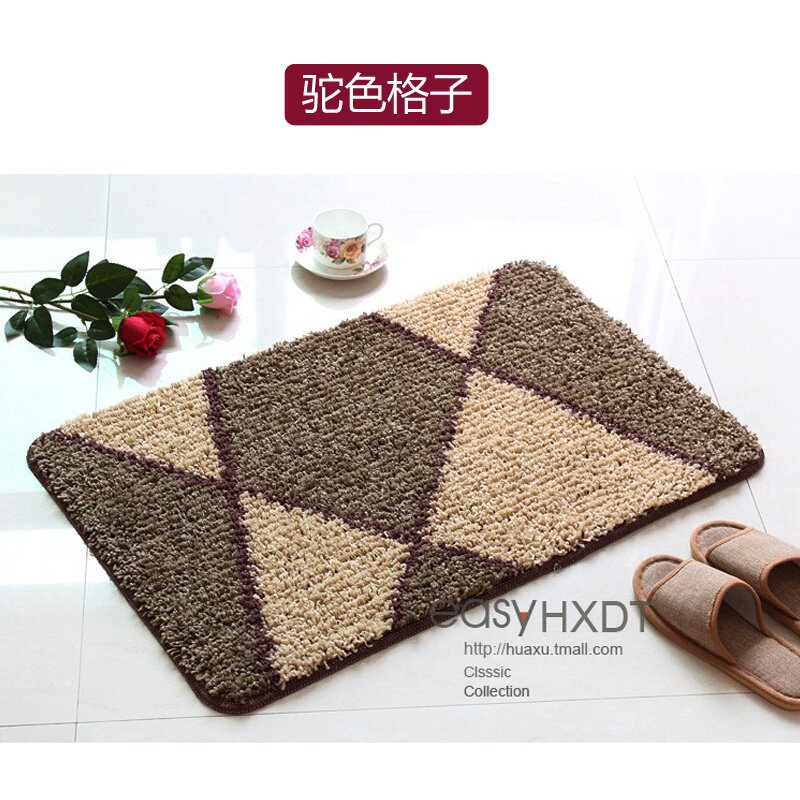 华旭进门地垫入户门垫卧室厨房门厅吸水脚垫卫浴室防滑垫定制地毯